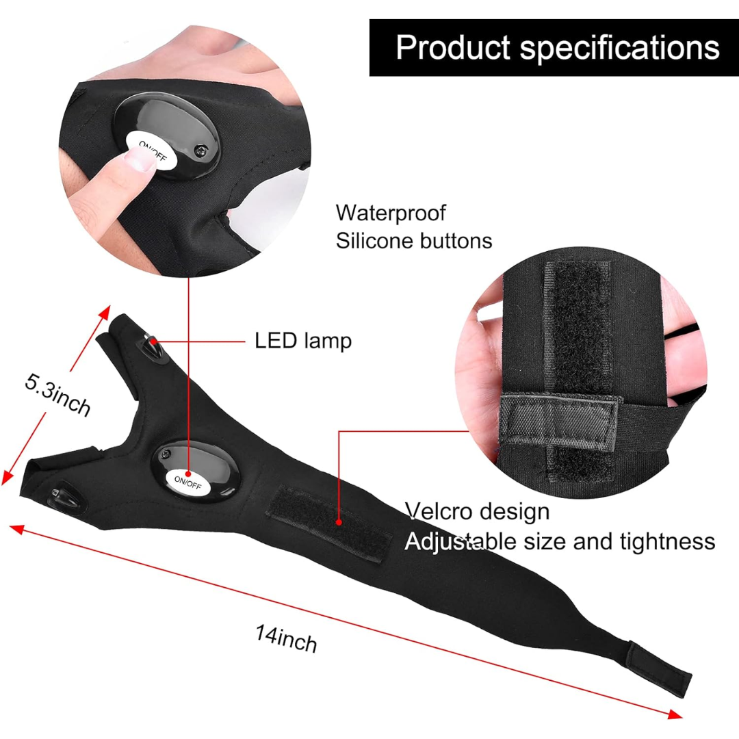 Guantes con luces Led  + ENVIO GRATIS